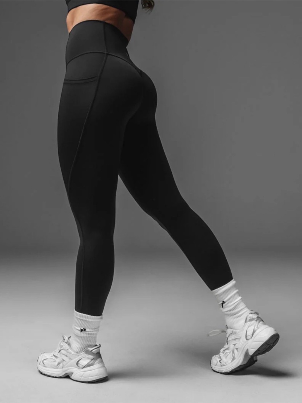 High-Waist 1st Phorm Black Performance Leggings